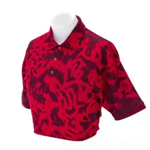 Men's Tie-Dyed Scrunch Sunday Best Golf Polo