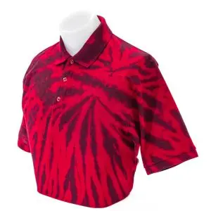 Men's Tie-Dyed Spiral Sunday Best Golf Polo
