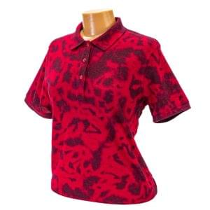 Women's Tie-Dyed Scrunch Sunday Best Golf Polo