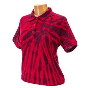 Women's Tie-Dyed Spiral Sunday Best Golf Polo