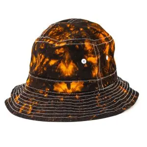 Tie-Dyed Flag Hunter Camo Spiral Bucket Hat