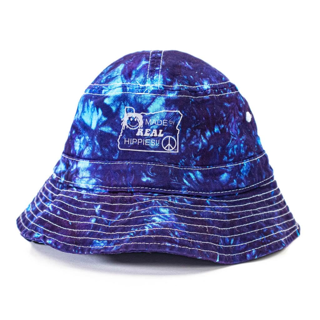 Tie-Dyed Ocean Spiral Bucket Hat - Image 2