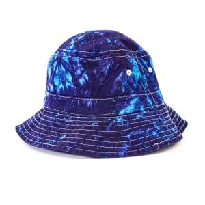 Tie-Dyed Ocean Spiral Bucket Hat