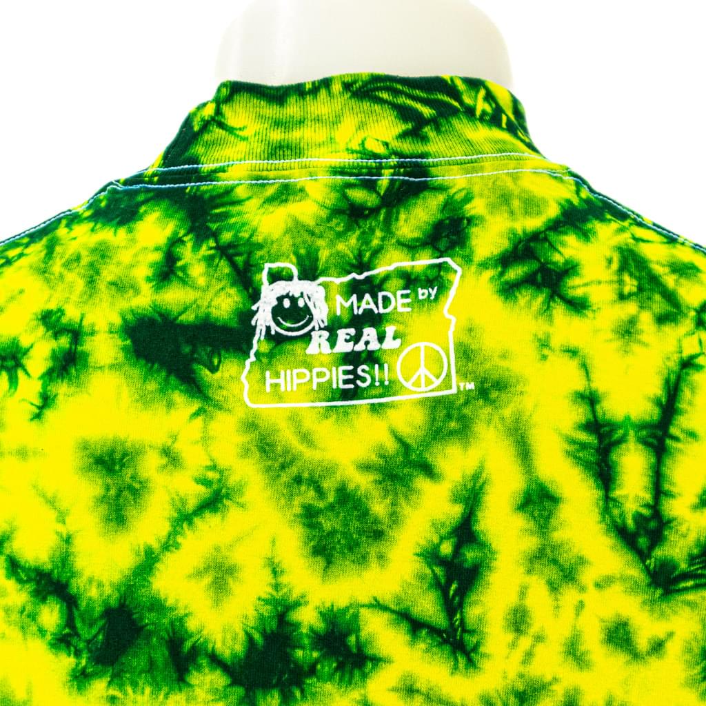 Tie-Dyed Scrunch On the Green Mock Turtleneck - Image 2