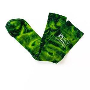 Tie-Dyed On the Green Socks
