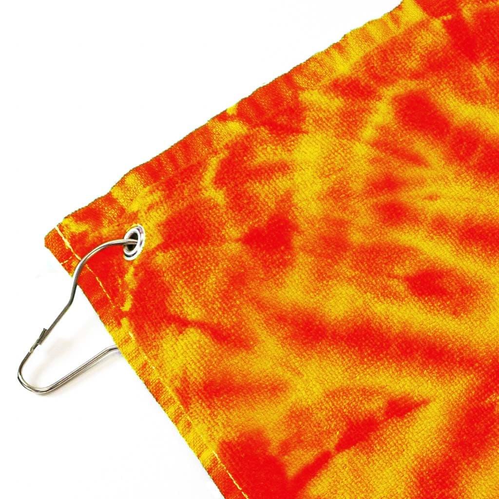 Spiral Tye-Died Fire Golf Towels - Image 3