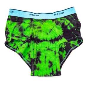 Tie-Dyed Men's Purple Kush Briefs