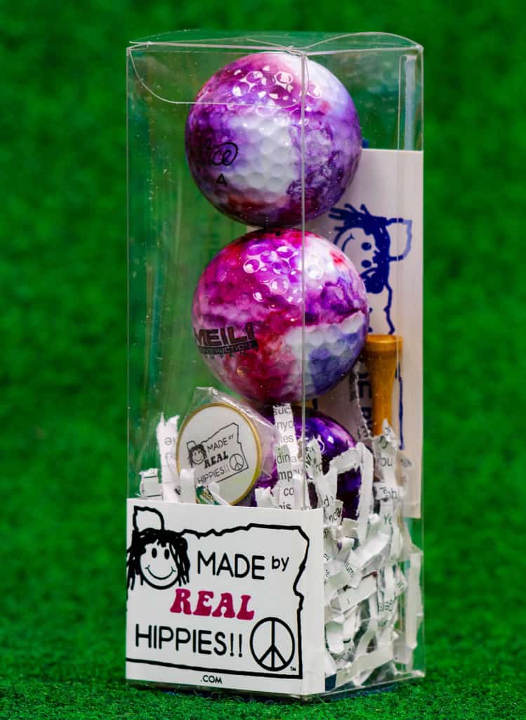 Hand Made Tie Dyed Golf Balls