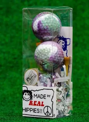 Hand Made Tie Dyed Golf Balls