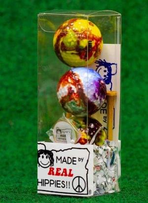 Hand Made Tie Dyed Golf Balls
