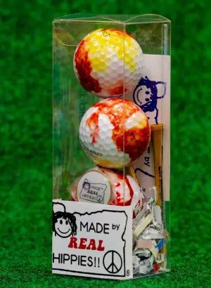 Hand Made Tie Dyed Golf Balls